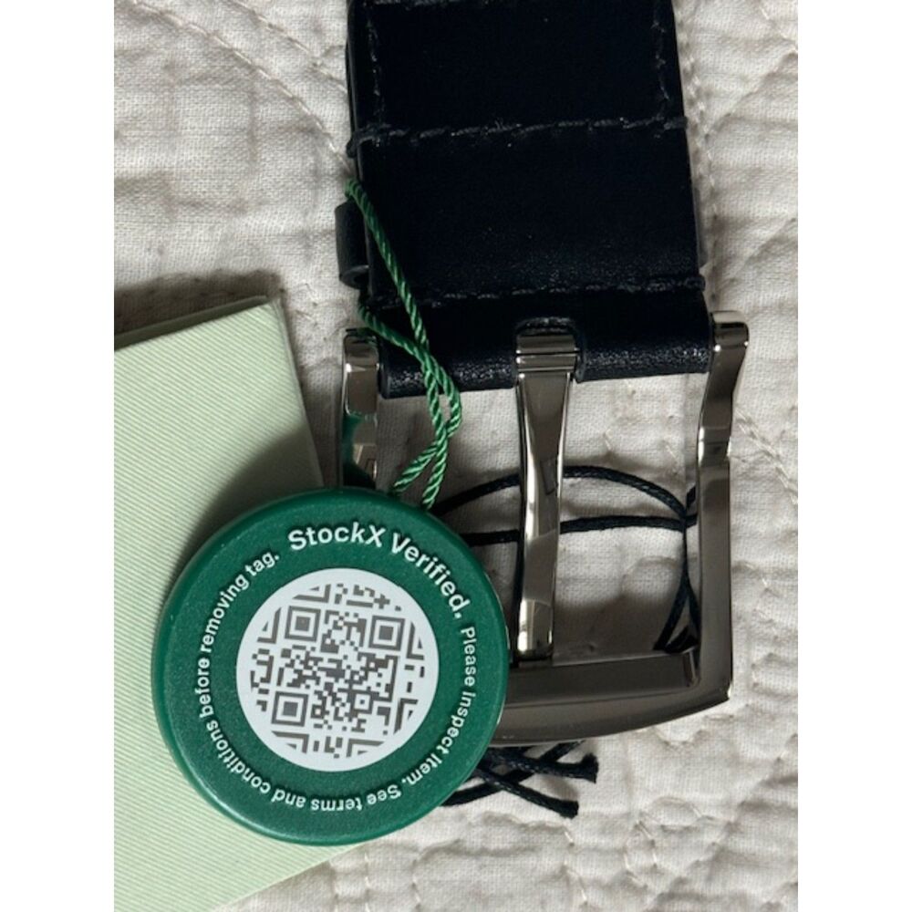 NWT Burberry Vintage Check Leather belt, Size US 75. - Picture 3 of 10
